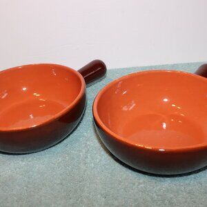 DE SILVA Fabrique en Italie Large Soup Bowls, Set of 2